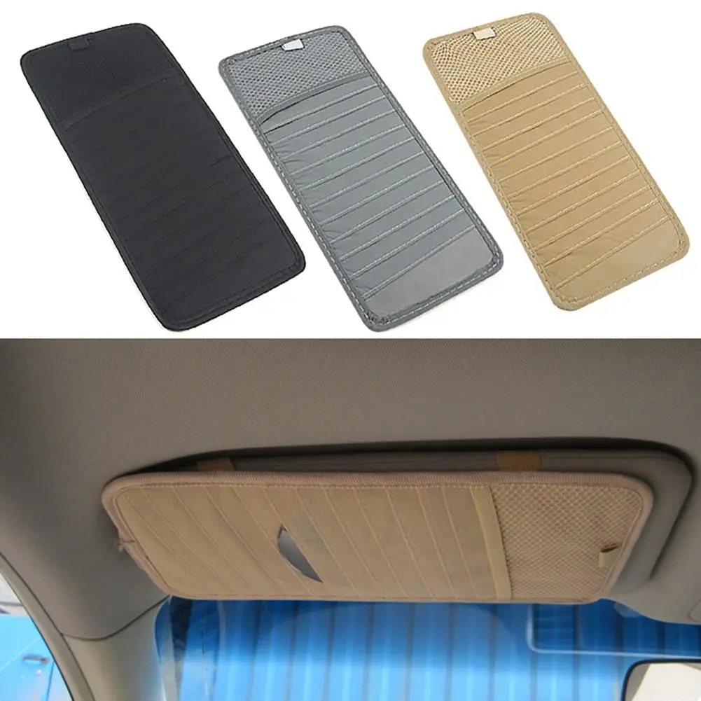 Многофункциональный авто солнцезащитный козырек C D Органайзер посылка Чехол
