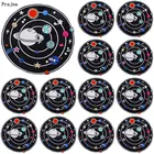 Нашивки для одежды Prajna, космос, НЛО, 10 шт.