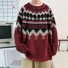 Privathinker мужской зимний теплый свитер 2020 корейский уличный Модный пуловер свитер Осенняя повседневная одежда с графическим принтом