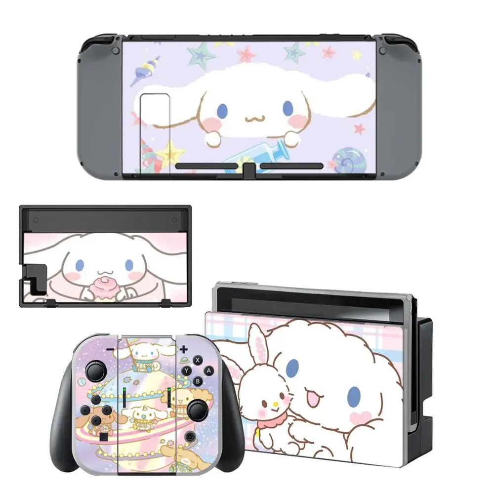 Cinnamoroll виниловая наклейка на переключатель для nintendo Switch полный набор лицевой