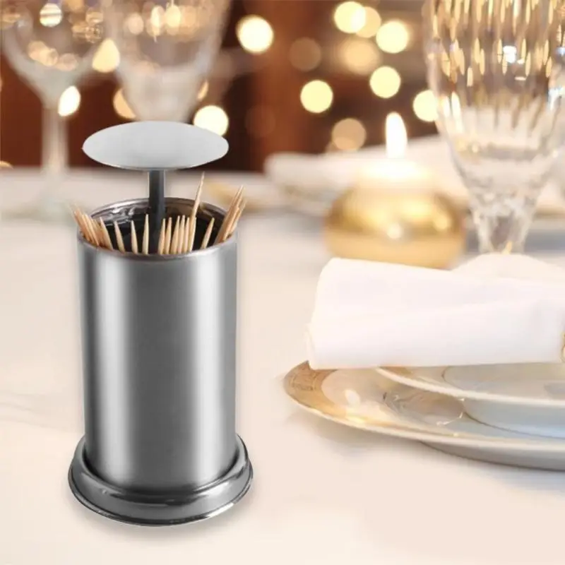 Автоматические Держатели Для Зубочисток из нержавеющей стали современные