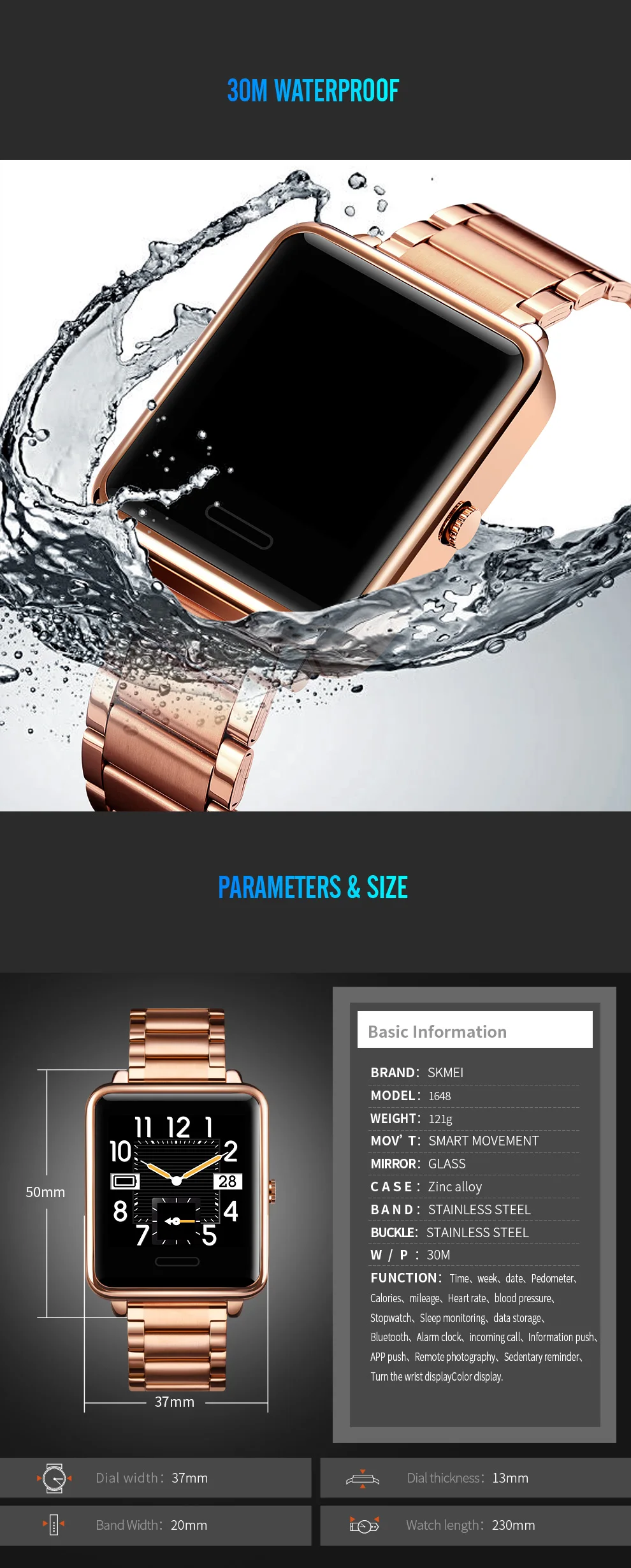 Pulseiras inteligentes