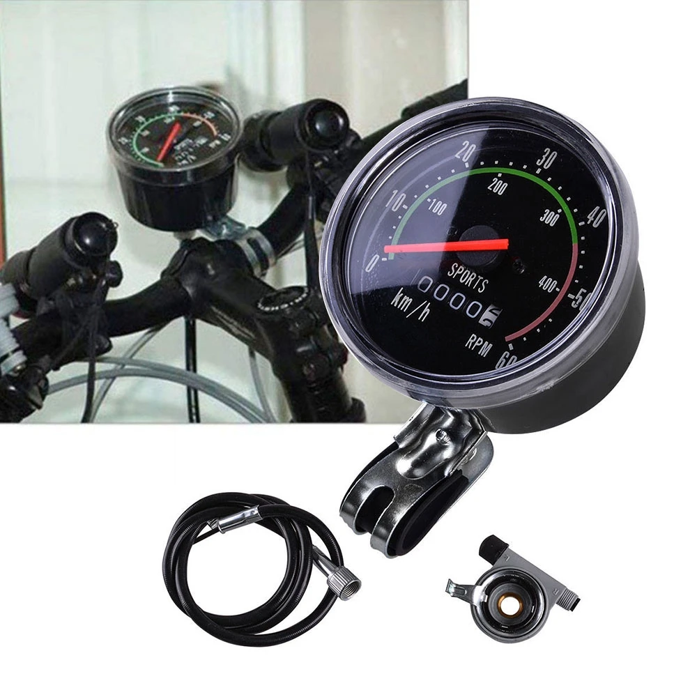 Механический Спидометр аналоговые Аппаратные аксессуары для велосипеда 1 шт.