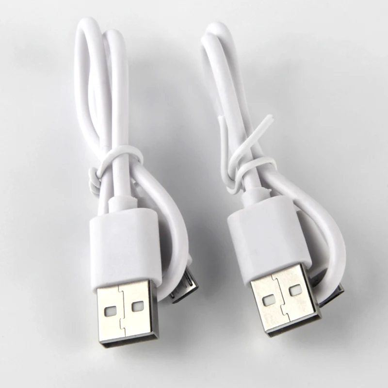 1pcs eGo Charger Micro USB 5pin Cable White Electronic Cigarette for UGO 510 Thread Vaporizer Pen Battery Vaper E Cigs
