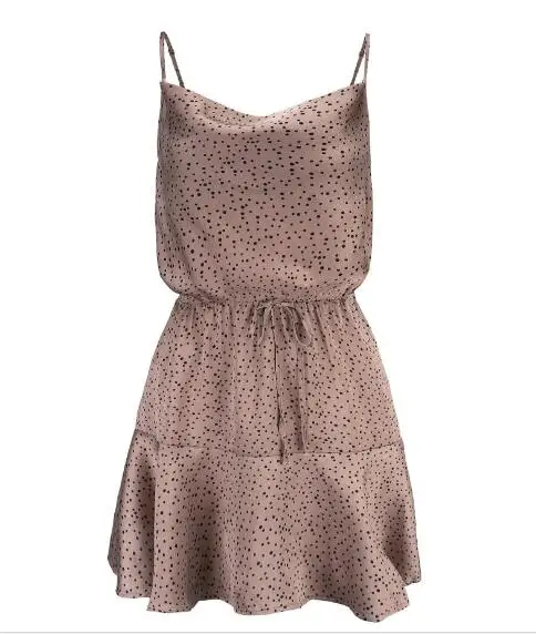 Женские летние платья 2021 пикантное платье женские мини-платья в горошек с