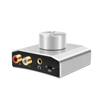 reiyin dac optical coaxial usb digital to analog rca 3 5mm bass audio converter 192khz 24bit decoder