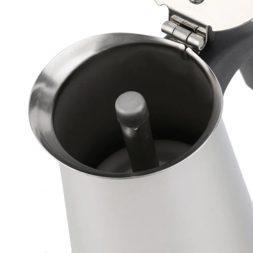 2/4/6 cups High quality Moka coffee kettle maker/moka pot Espresso kettles makers stainless steel moka machi | Бытовая техника