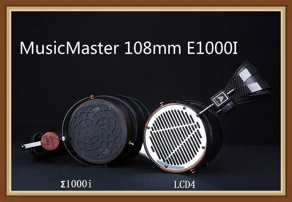 

Наушники MusicMaster E1000I, 108 мм, 60 Ом, плоские, под заказ, деревянные, Hi-Fi мониторы, студийные, аудиофилы, гарнитура PK Audeze LCD4 Susvara
