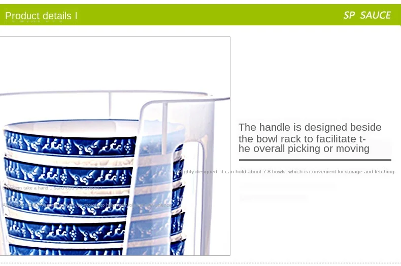 Столовая посуда миска держатель для слива тарелок Кухонная Посуда Пластиковая