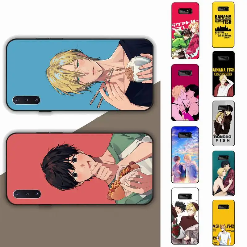 

LVTLV Japan Anime Banana Fish Phone Case for Samsung Note 5 7 8 9 10 20 pro plus lite ultra A21 12 72