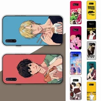 lvtlv japan anime banana fish phone case for samsung note 5 7 8 9 10 20 pro plus lite ultra a21 12 72