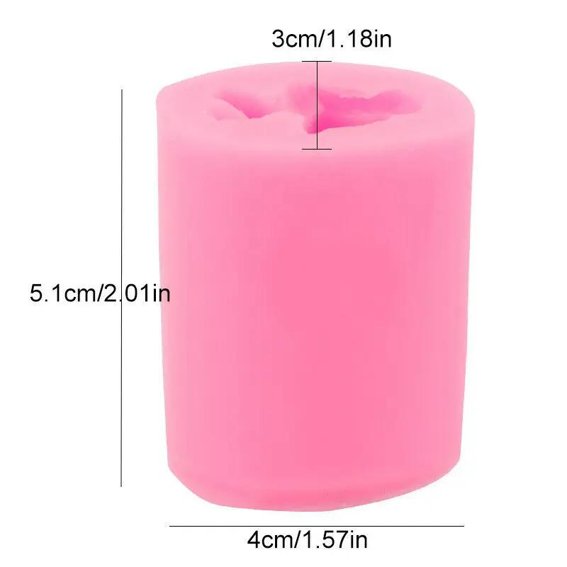 

Delidge 1pc 3D Cute Small Cat Silicone Soap Mold Fondant Candle Mould Cake Decorating Tool Pastry Baking Mold Chocolate Mould