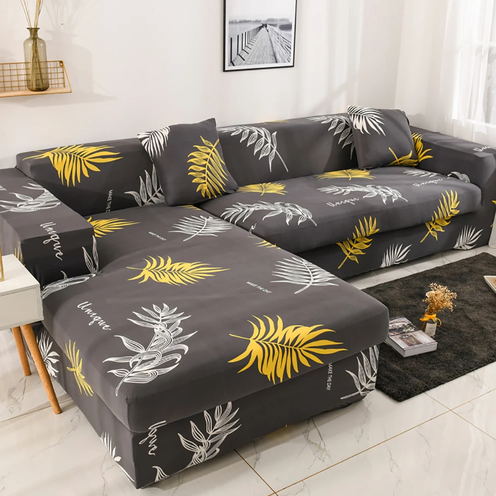 

Airldianer Sofa Cover Anti-Slip Elastic Slipcover Furniture Protector Couch Cover Order 2pieces to fit for L-shape Corner Sofa
