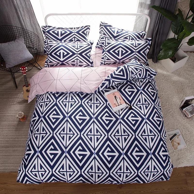 Пододеяльник для взрослых детей и девочек постельный комплект из мягкого хлопка