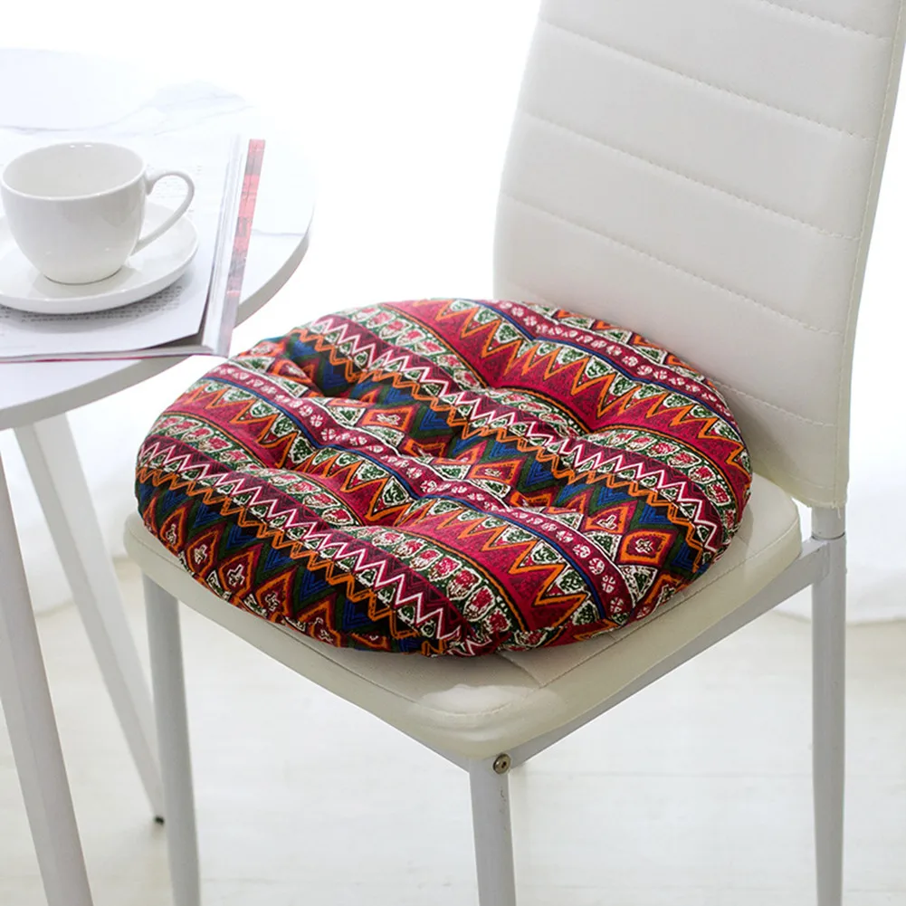 

Round 40cm Chair Cushion Seat Thicken Throw Pillows Floor Mat Home Decor Soft Thick Comfortable Cushion For Home Office Car Pads
