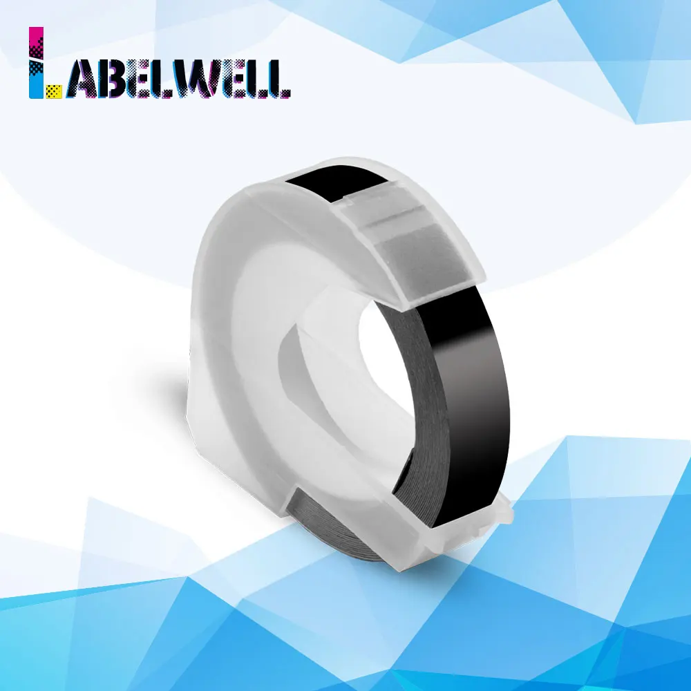 Labelwell 1 шт. многоцветная лента для этикеток из ПВХ 9 мм совместимая с Dymo 3D принтера