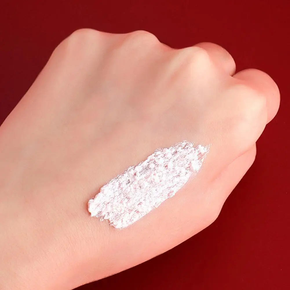 Крем для ухода за кожей лица с плацентой искусственными элементами и жемчужинами