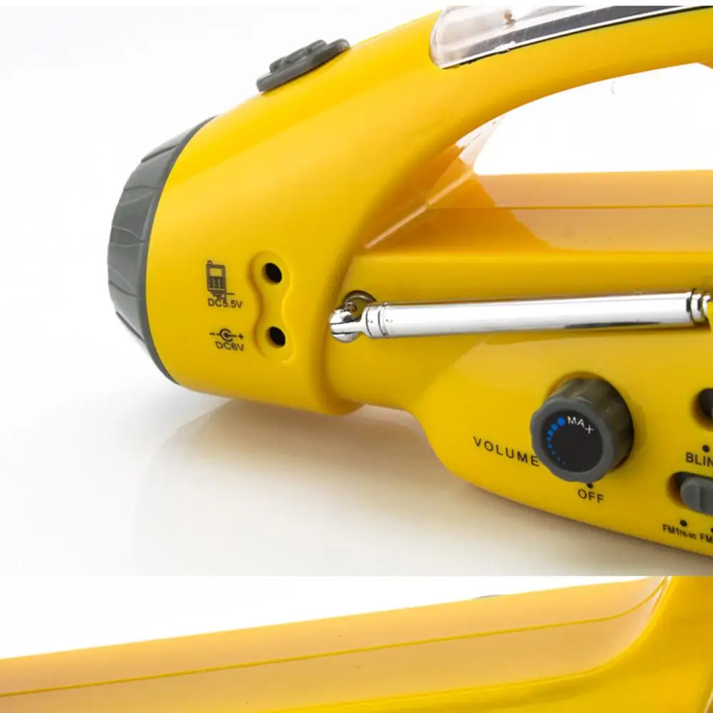 Портативное радио портативное зарядное устройство на солнечной батарее с