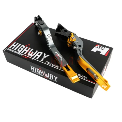 Рычаг тормозной ручки CNC выдвижной складной регулируемый рычаги муфты для BMW HP2