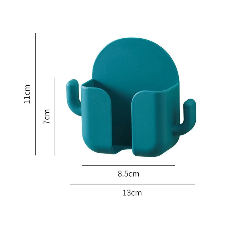 wall mounted organizer remote control storage box for tv air conditioner office organizer mobile phone charging holder stand free global shipping