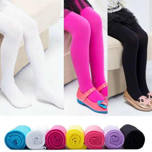 Новое поступление детские колготки для девочек непрозрачные чулочно носочные