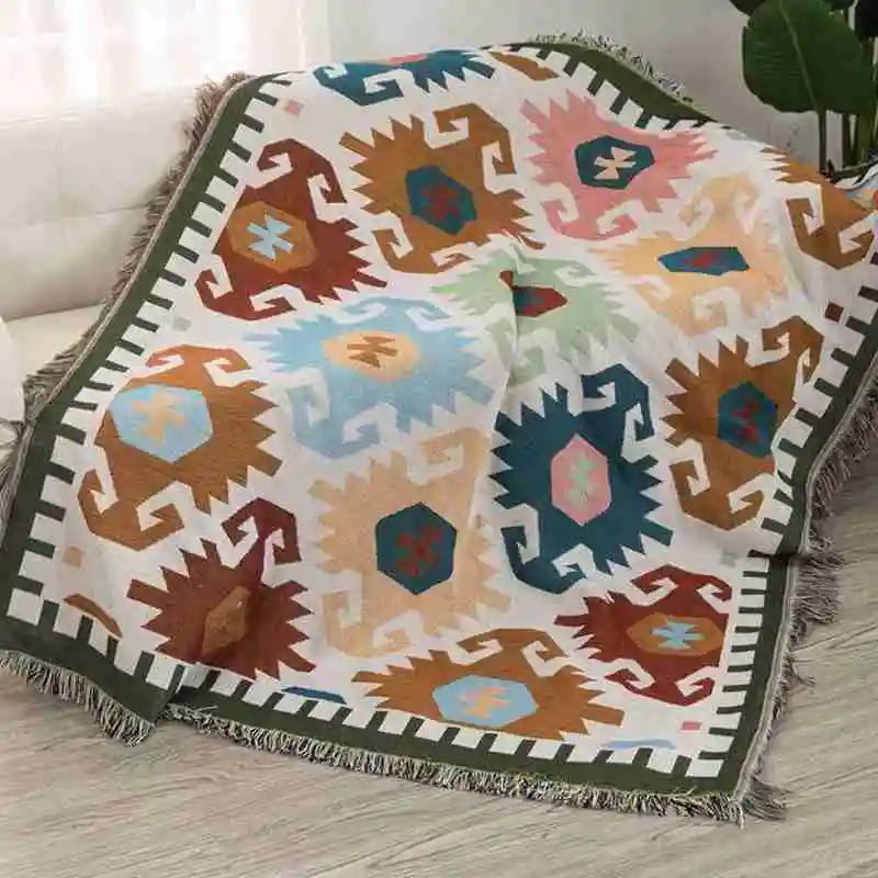 

2020 Sofa Towel Cover Blanket Bohemia Tapestry Beach Yoga Mat Wall Hanging Decoration Geometric Patterns Table Cloth