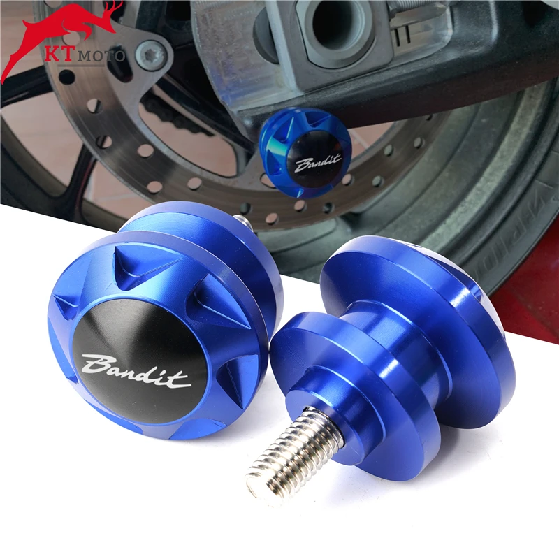 For SUZUKI Bandit 650S GSF 250 600 600S 1200 1250 BANDIT M8 Swingarm Spool Slider Stand Screws Motorcycle Accessories | Автомобили и