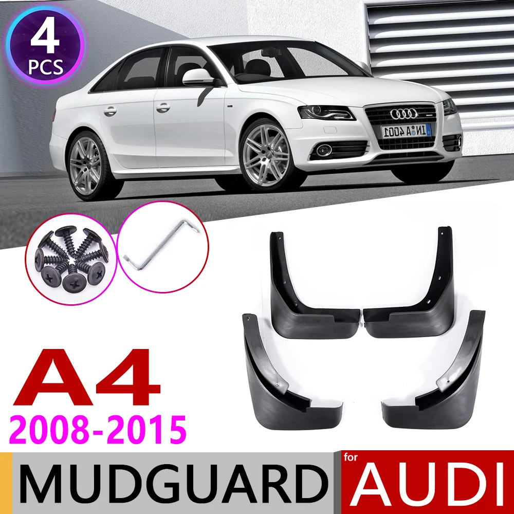 Брызговики для Audi A4 Седан B8 2008 ~ 2015 от грязи аксессуары 2009 2010 2011 2012 2013 2014|Наклейки