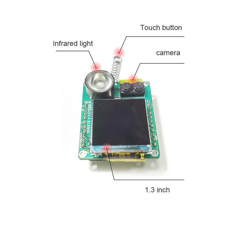 Sipeed MF1 AI + IoT автономный модуль распознавания лиц с 1 3 дюймовым tft дисплеем|Запасные