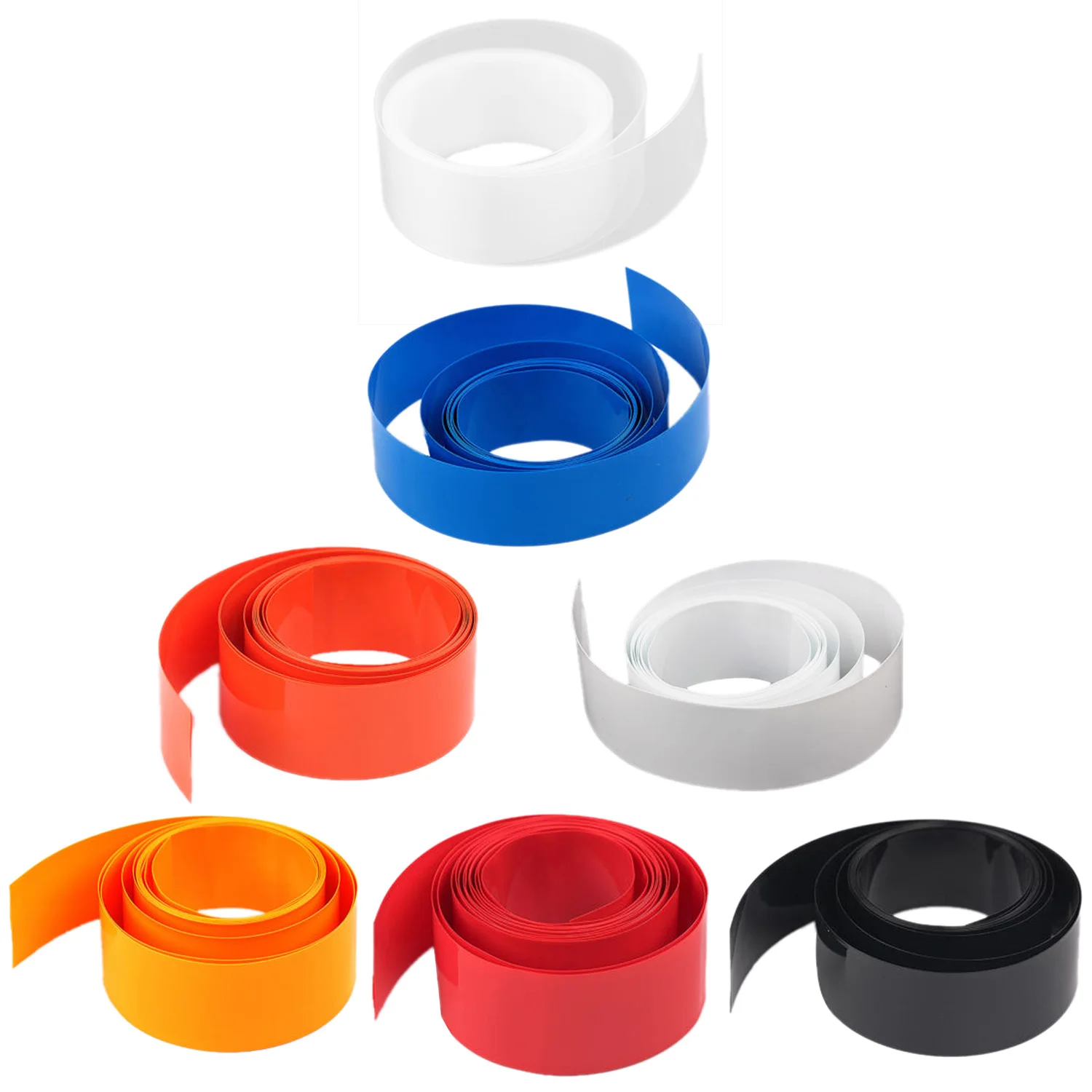 WSFS Горячая 29 5 мм Φ18.5мм ПВХ термоусадочная трубка обертка для литий-ионного