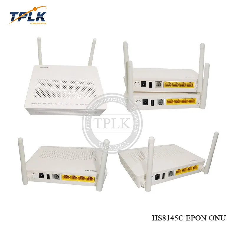 Оригинальный новый модем HS8145C EPON ONU FTTH HGU роутер 1GE + 3FE 1TEL Wifi ONT Carrier|Фиксированные
