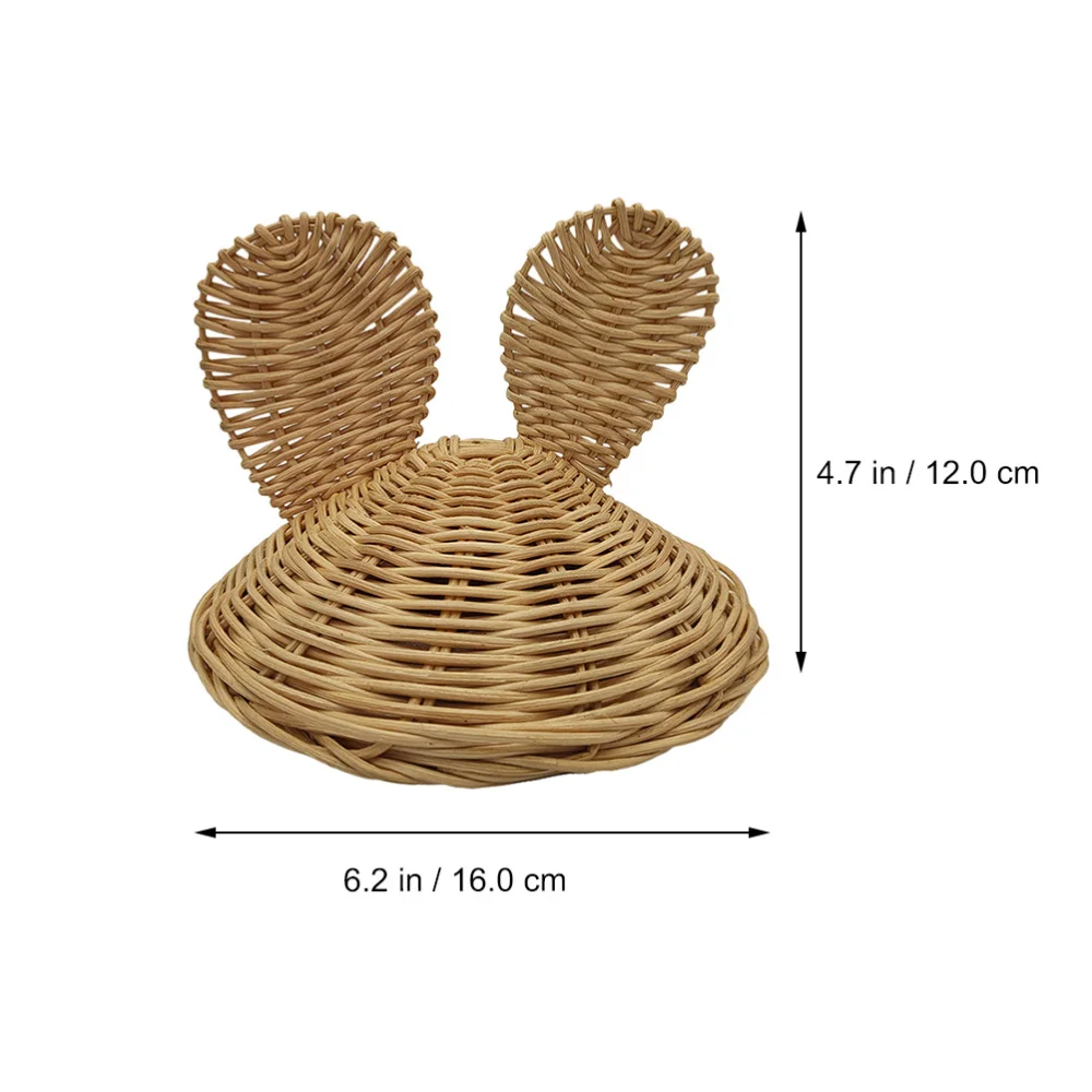 

1Pc Chic Rattan Cap Children Photography Prop Kids Rattan Hat Woven Hat