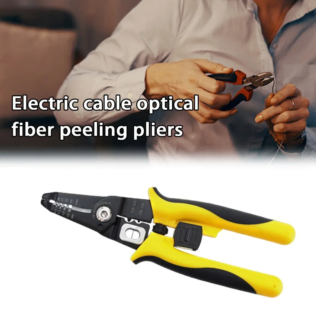 

Crimper Cable Cutter Automatic Wire Stripper Multifunctional Stripping Tools Crimping Pliers Terminal Electrician Hand Tools