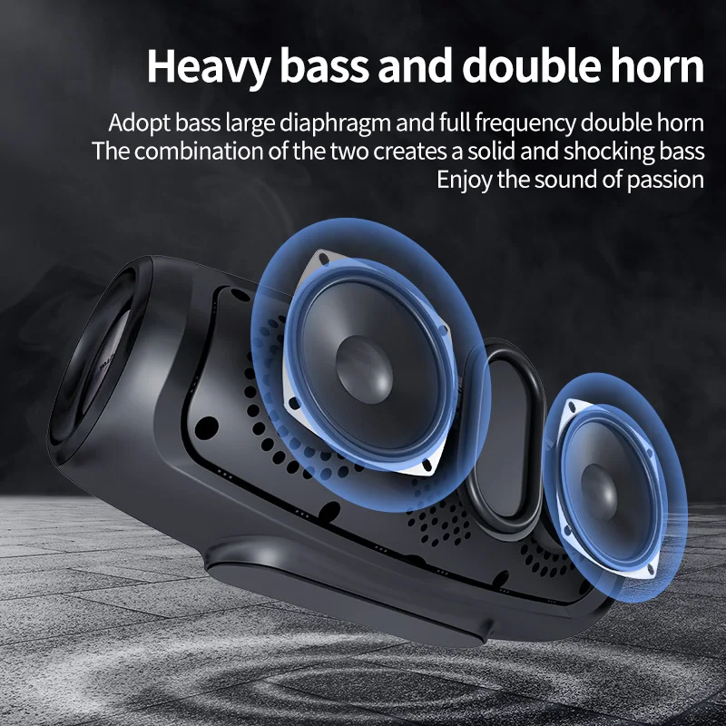 Bluetooth-Колонка Zealot S37S 60 Вт с усилителем класса D | Электроника
