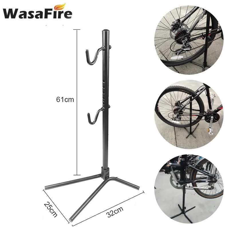 

Fast Delivery! Bike Floor Stand Rack Mountain Road Bicycle Holder Parking Fixed Bracket Steel Display Cycling Adjustable Hook