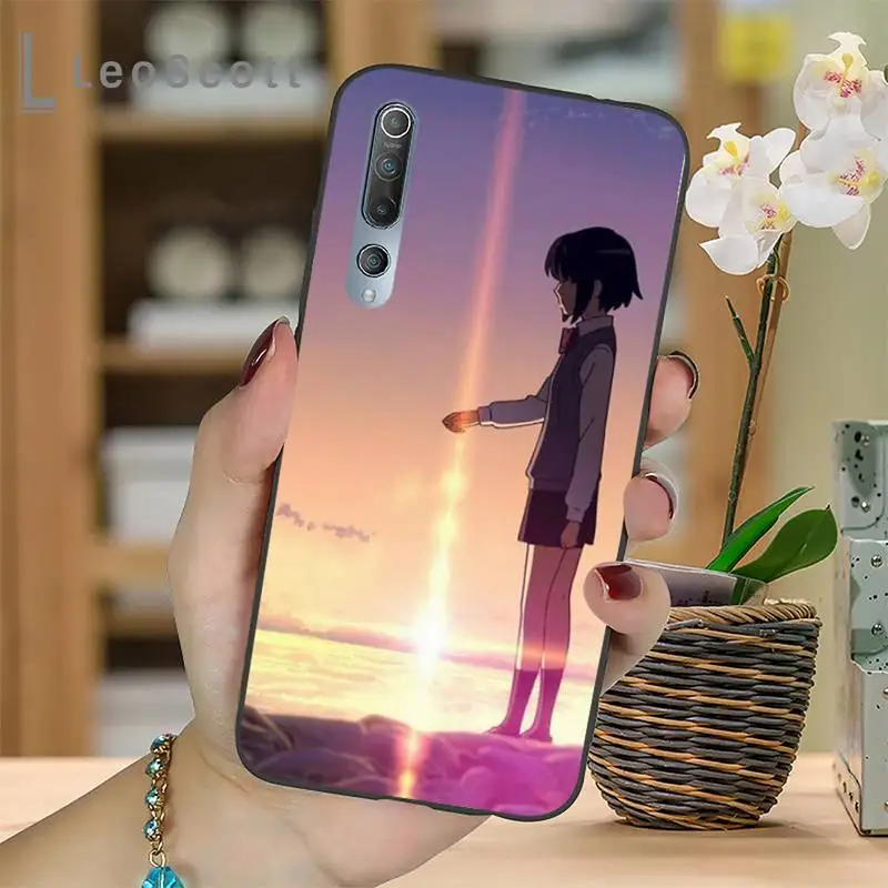 

Japanese Anime Your Name Phone Case For Xiaomi mi Redmi note 7 8t 9 9t 9s 8 10 10t 11 pro lite K20 max 3