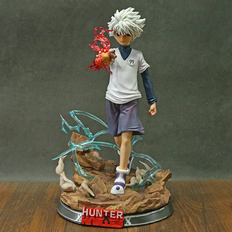 

HUNTER X HUNTER Killua Zoldyck GK статуя из ПВХ фигурка Коллекционная модель игрушка