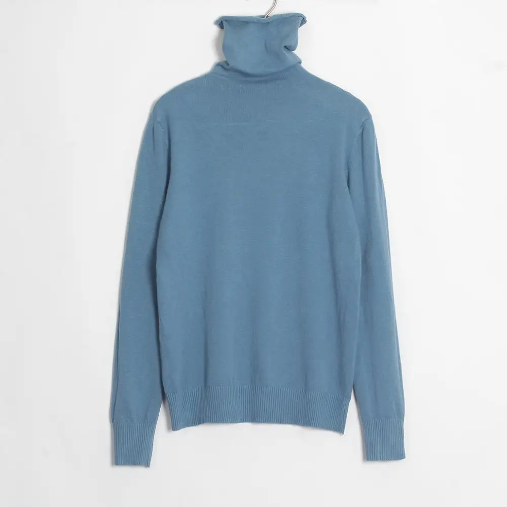 Wixra Women Soft Solid Knitted Sweaters Ladies Long Sleeve Casual Turtleneck Basic Sweater Pullovers Autumn Spring Classic Tops | Женская