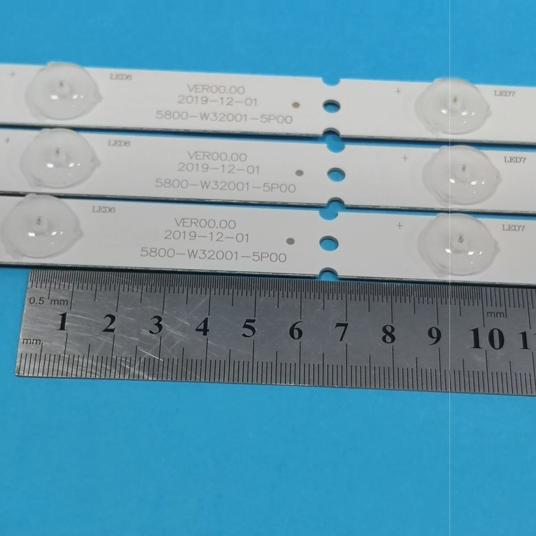 

3 PCS/set LED backlight strip for Skyworth 32E3500 32E360E 32X3000 32E3000 32HX4003 5800-W32001-3P00 0P00 CRH-A323535030751AREV1