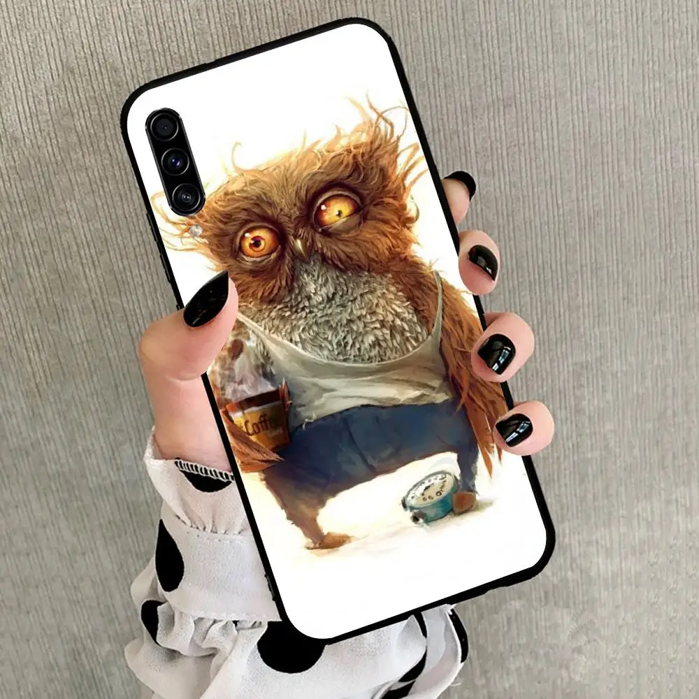 

Animal Cute Cartoon Owl For Samsung S20 Ultra S8 9 10 plus A50