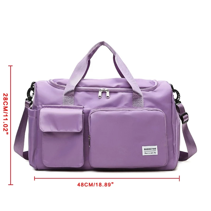 

Women's Large Capacity Travel Bag Wet And Dry Separation Yoga Bag Sports Bags Multifunction Hand Travel Weekend Package