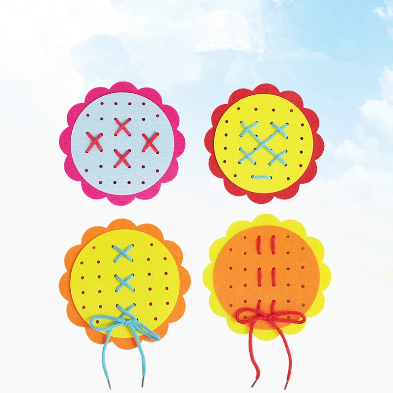 Креативные Обучающие принадлежности нетканые нитки для пирсинга кружева обуви