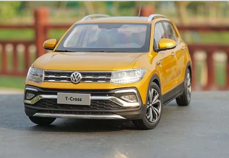 Продукт высокого качества 1:18 T-CROSS роскошные модели из сплава SUV, имитация высококачественной металлической коллекции и подарков