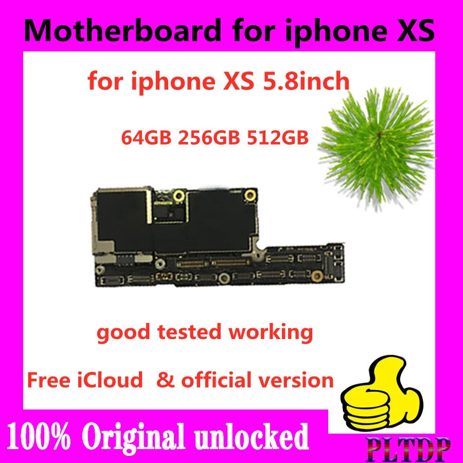 Материнская плата для iPhone XR XS Max X 64 ГБ 128 256 с/без Face ID оригинальная