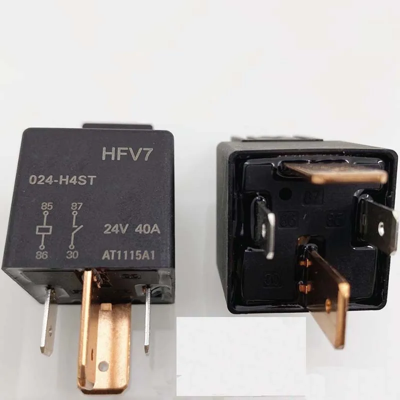 

1 PCS HFV7 024-H4ST 24V Relay 4 Pins Contacts