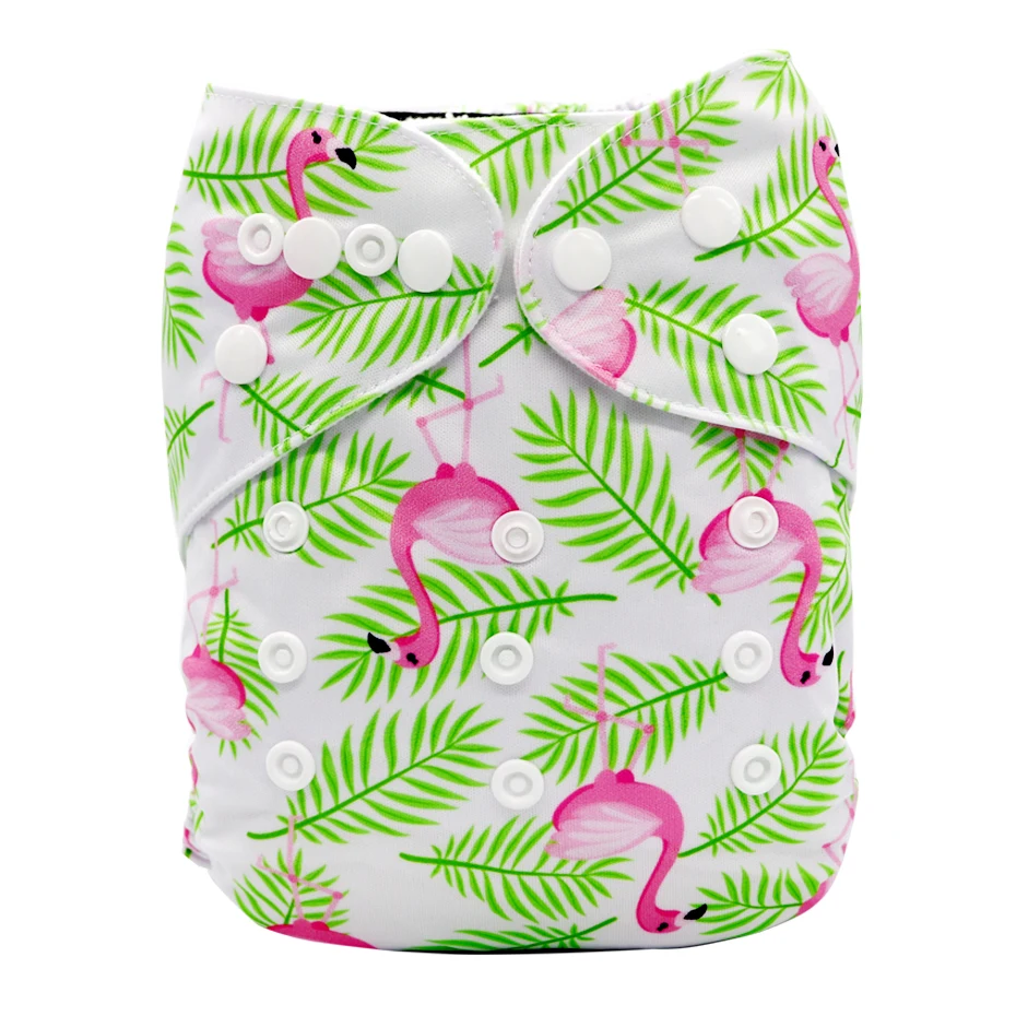 Экологичные тканевые подгузники детские моющиеся многоразовые карманные одного