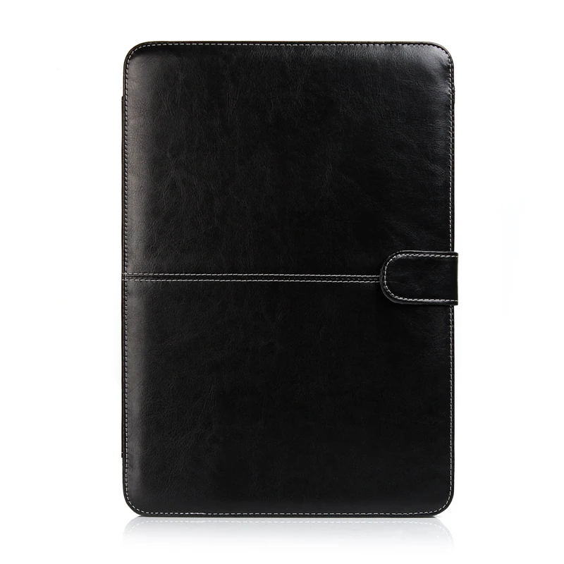 Black KpGoing Винтаж из искусственной кожи чехол для Apple Macbook Air Pro retina 11 12 13,3 15 для Macbook Air 13 A1932 ноутбук чехол Fundas - Цвет: Black