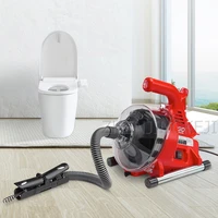 home use electric sewer dredge machine kitchen plumbing clogging cleanup professional tool fully automatic pipe dredging machine