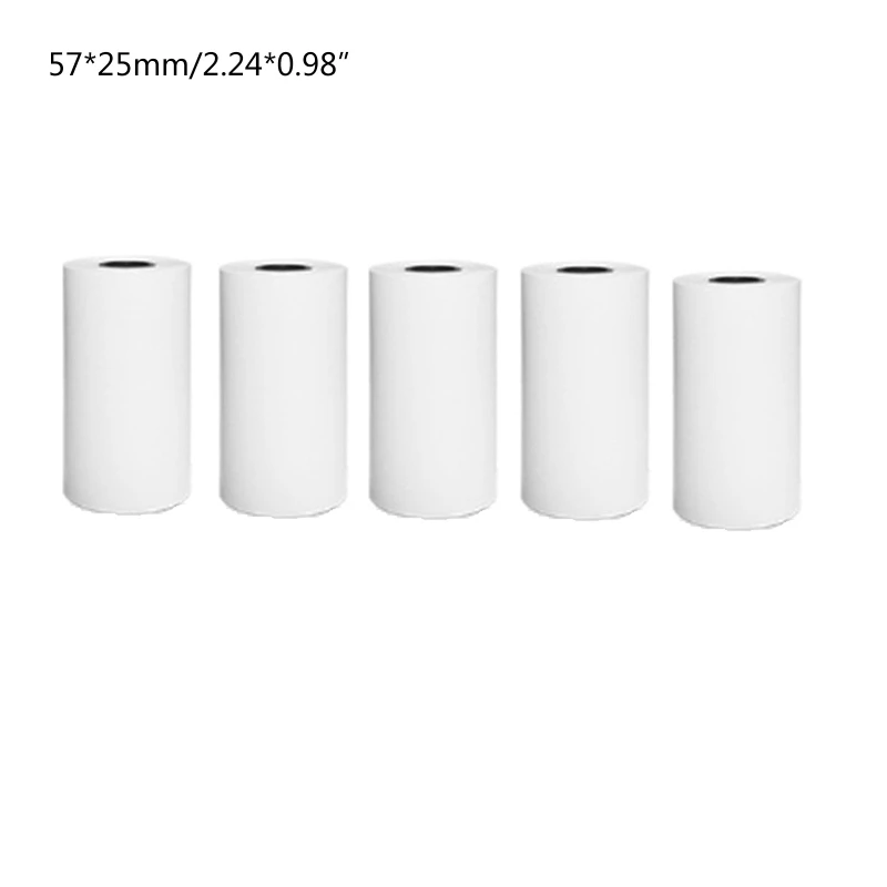 

2022 New Thermal Printer Paper Mini Printing Paper Roll Self-Adhesive Printable Sticker