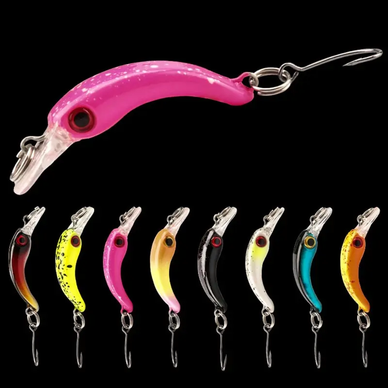 

1.5g/4cm Fishing Lure Crankbait Hard Bait Bionic Bait Wobbler Minnow Fishing Lure Lifelike Crankbaits New Fishing Tackle Lure